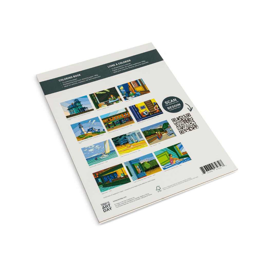 Puzzle 1000 Pezzi Edward Hopper Nighthawks - Today Is Art Day, Eco-friendly