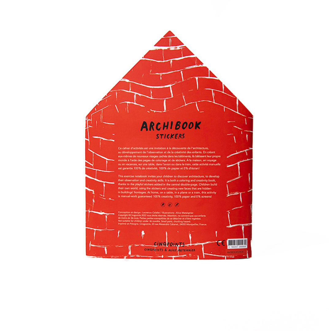 Archisticker - Coloring & Sticker Book