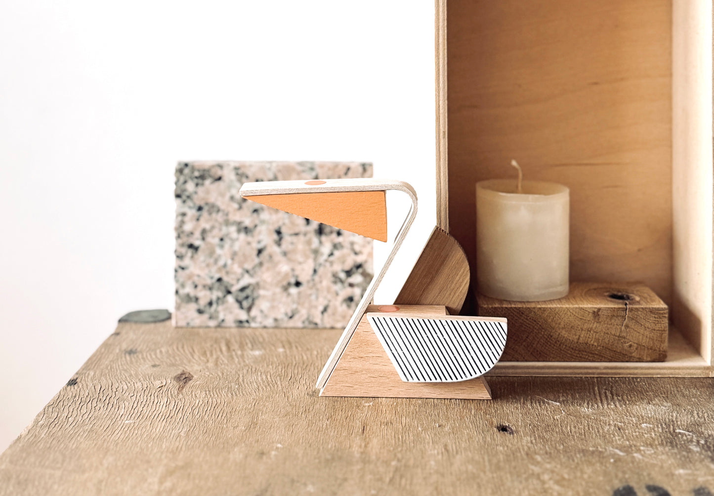 Pelican - Bird - Wooden Magnetic Toy