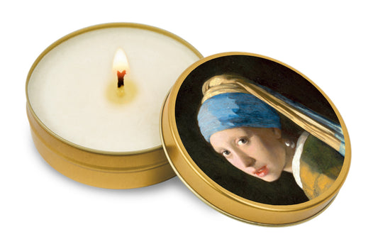 Johannes Vermeer - Girl with a Pearl Earring - Candle