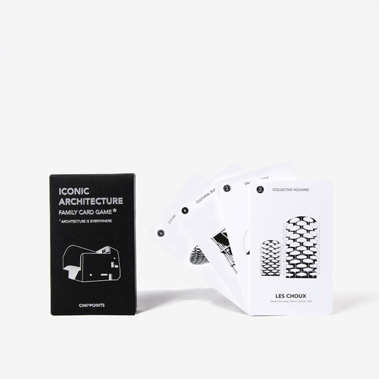 ICONIC ARCHITECTURE – jeu de cartes familial (52 cartes)