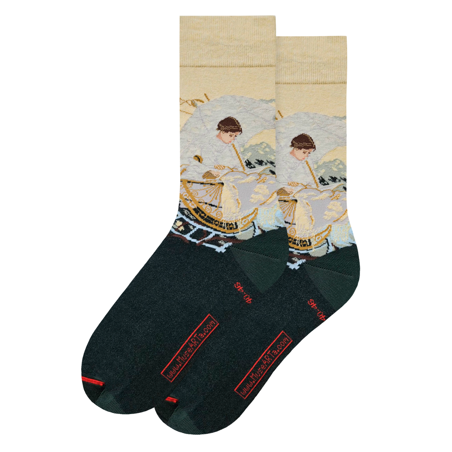 Dans l’Ombre de l’Arbre - Helen McNicoll - Chaussettes