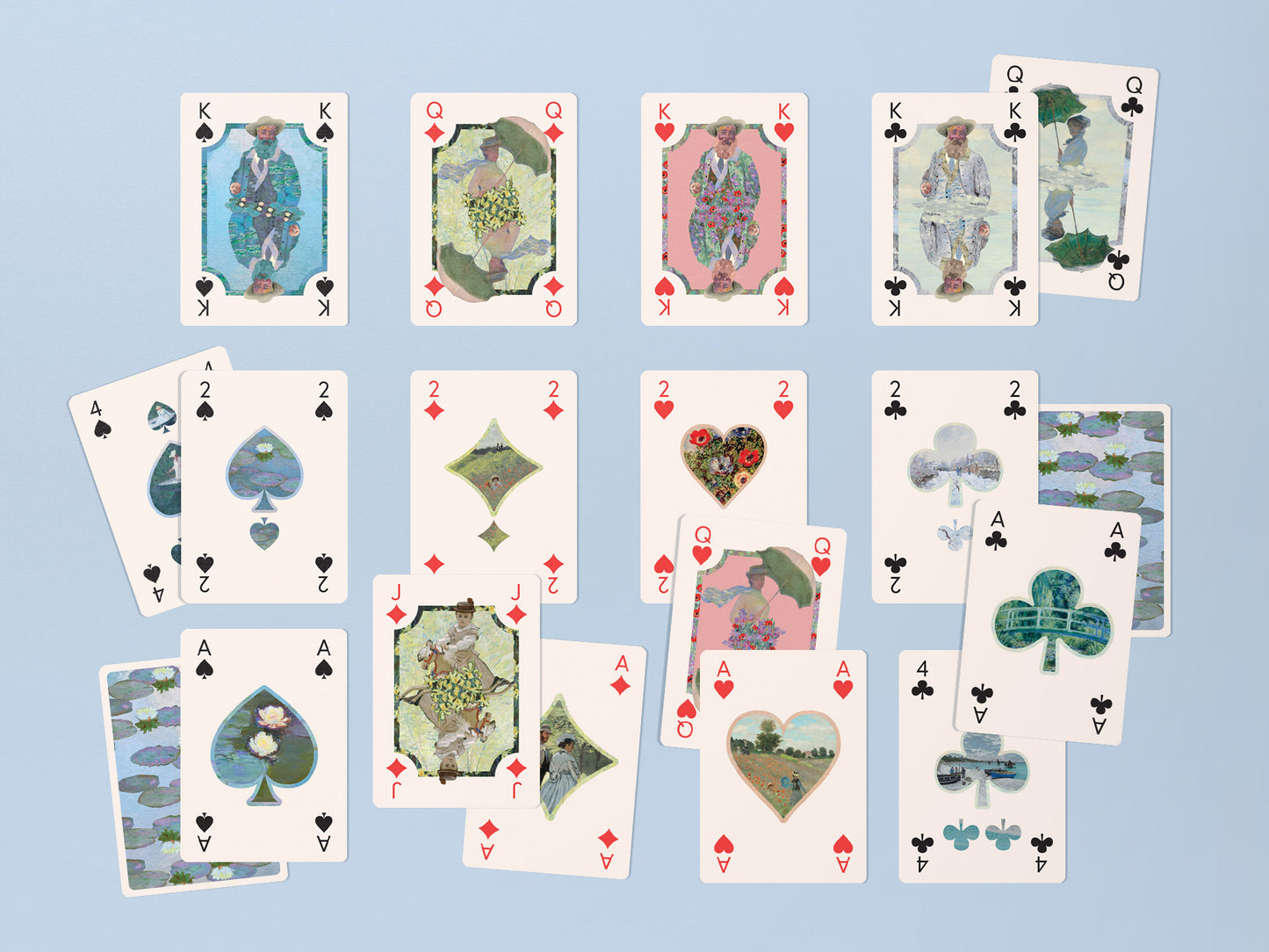 Claude Monet - Playing Cards
