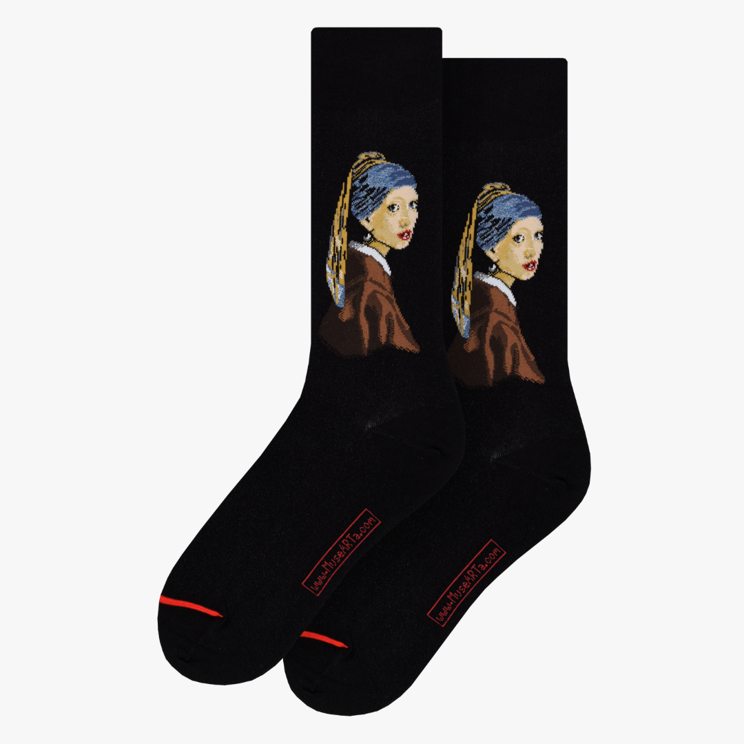 Girl with a Pearl Earring - Johannes Vermeer - Socks