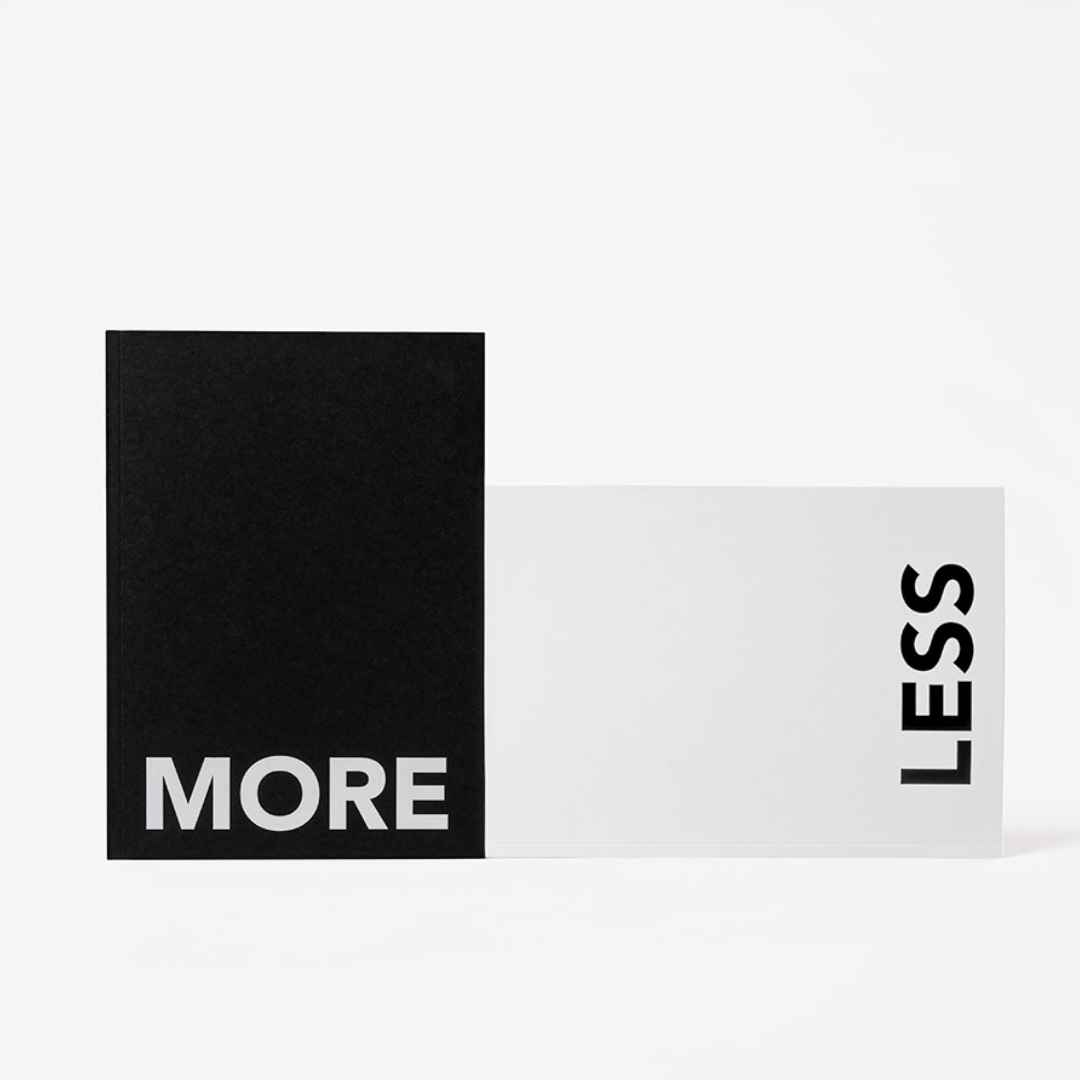 Less & More – Duo de carnets de croquis