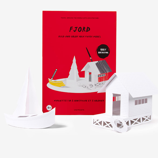 Fjord Model - Papercraft 3D