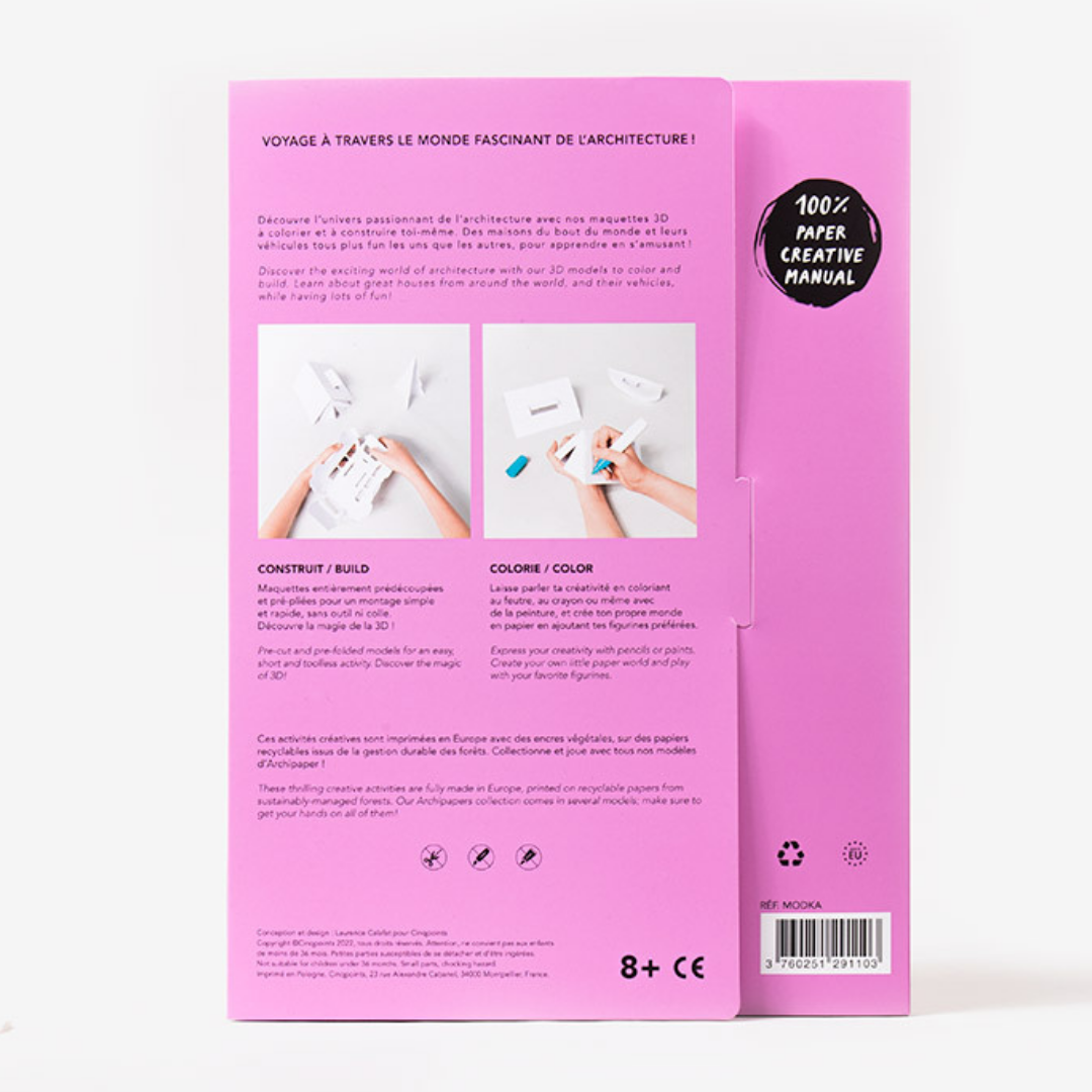 Kawaii Shop Model - Papercraft 3D