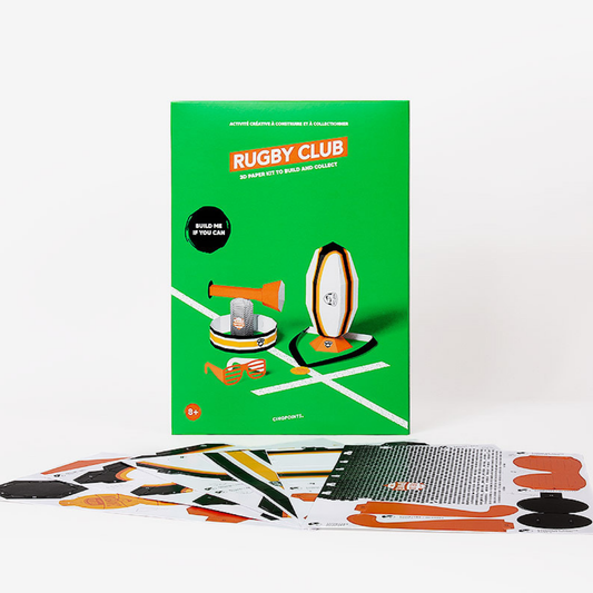 Rugby Club - Papercraft 3D