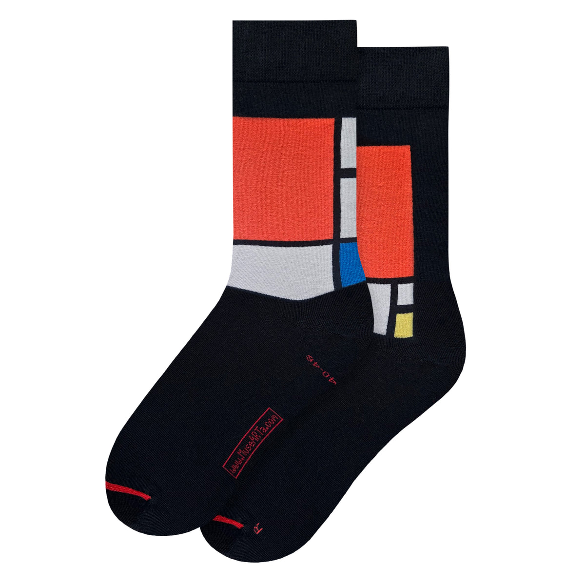 Composition with Red, Blue and Yellow - Piet Mondrian - Socks