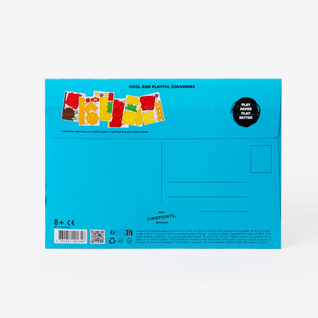 Burger – 3D Paperfood Kit