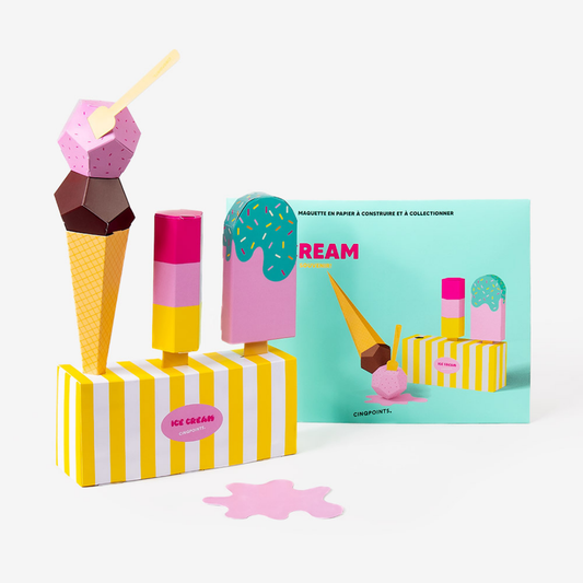 Ice Cream – 3D Paperfood Kit