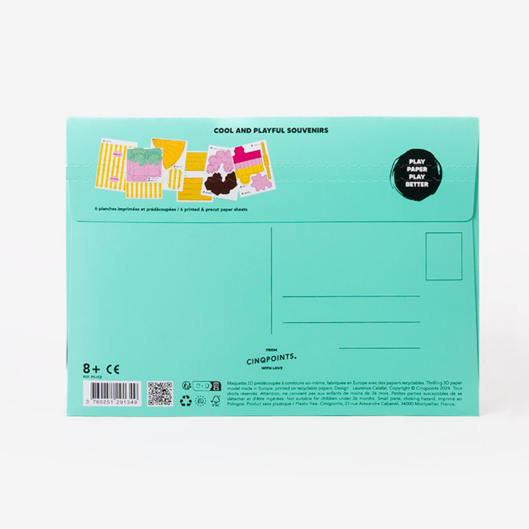 Ice Cream – 3D Paperfood Kit