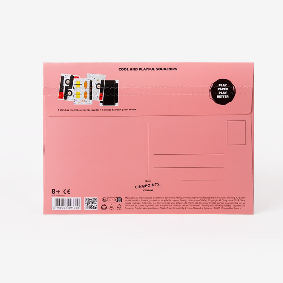 Sushis – 3D Paperfood Kit