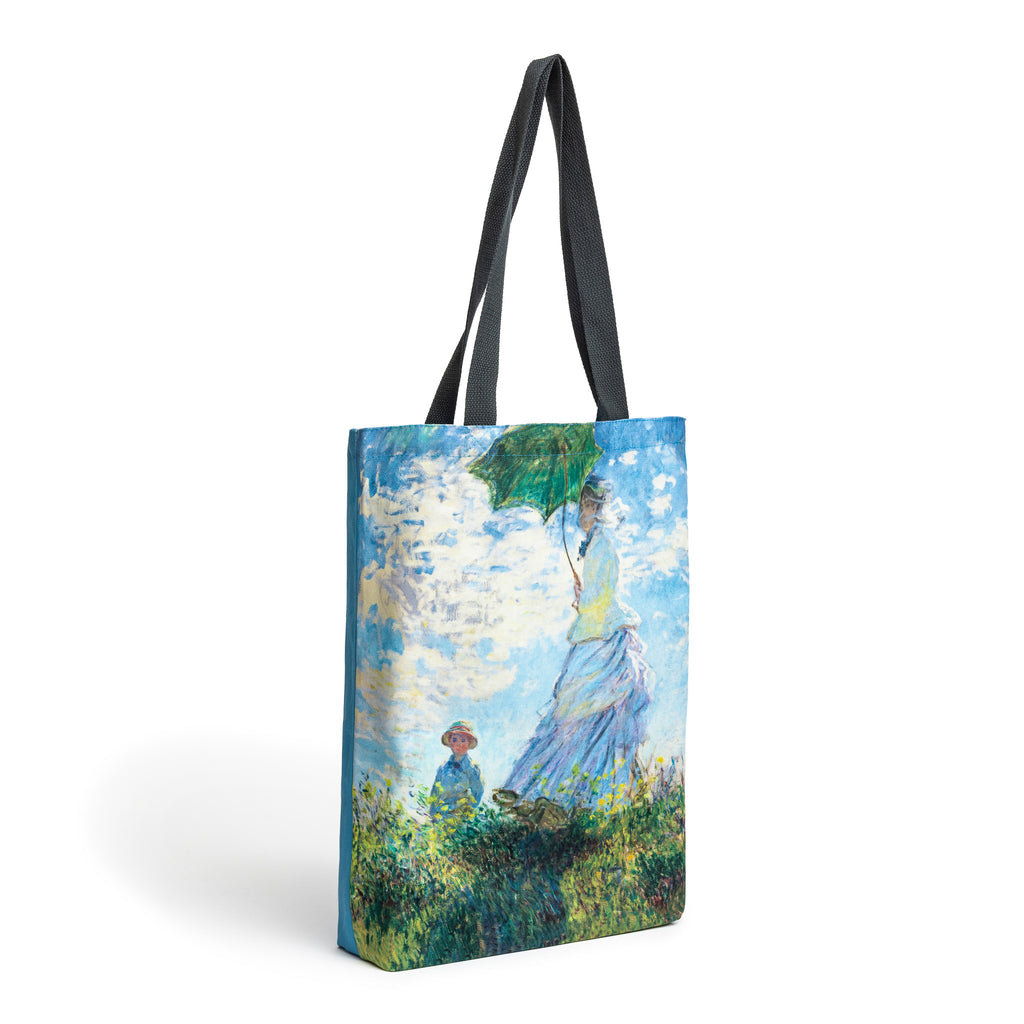 Tote Bag - Woman with a Parasol - Claude Monet – Today is Tote Bag - Woman with a Parasol - Claude Monet – Today is