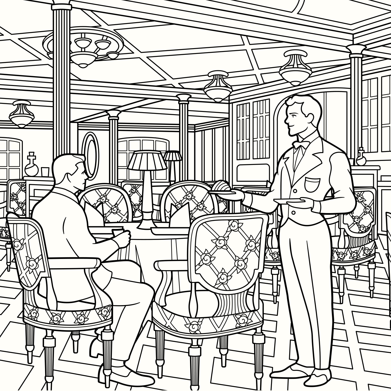 Titanic - Coloring Book
