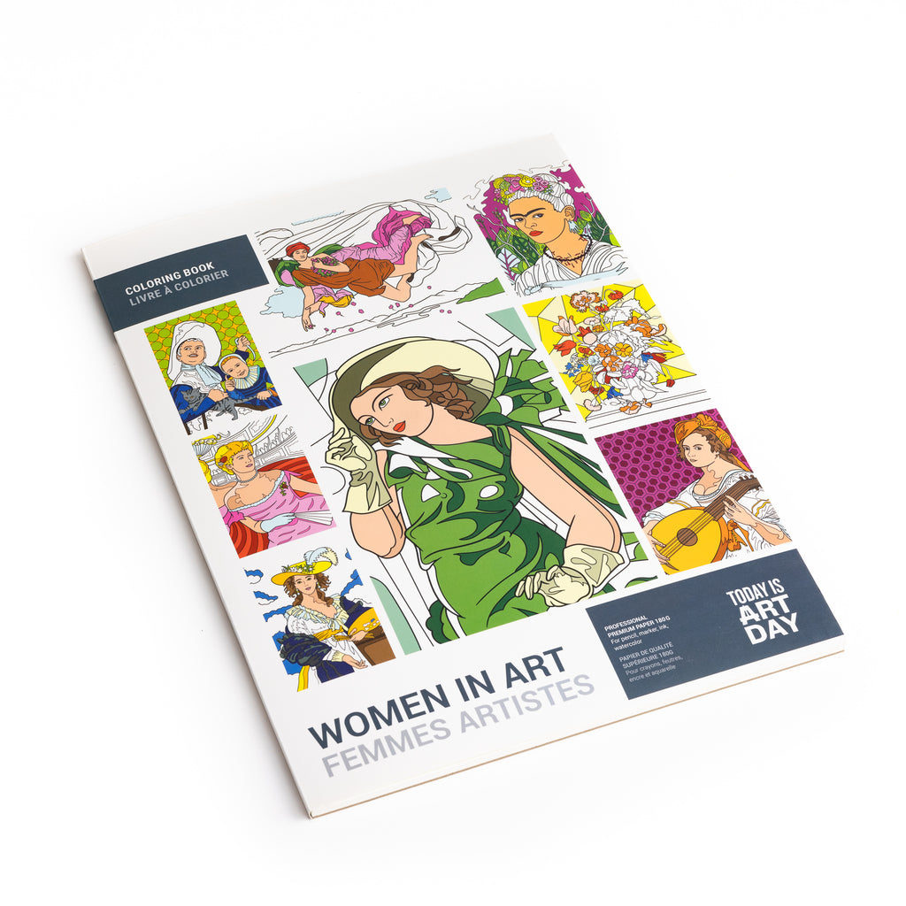 Women in Art - Coloring Book – Today is Art Day