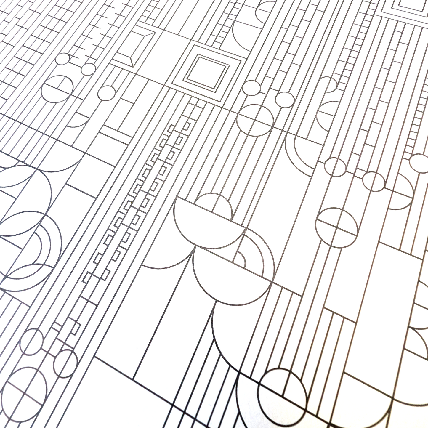 Frank Lloyd Wright - Coloring Book