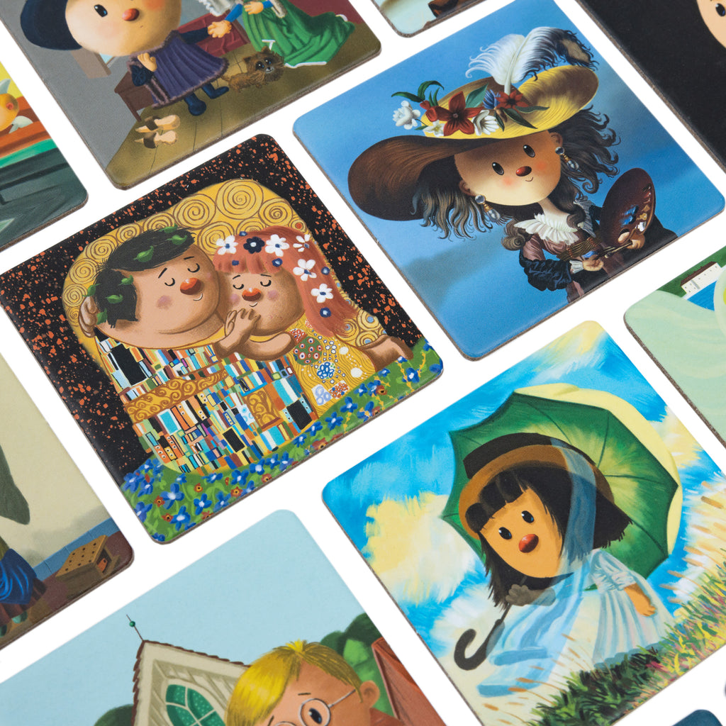 Memory Game Museum Kidz Today is Art Day