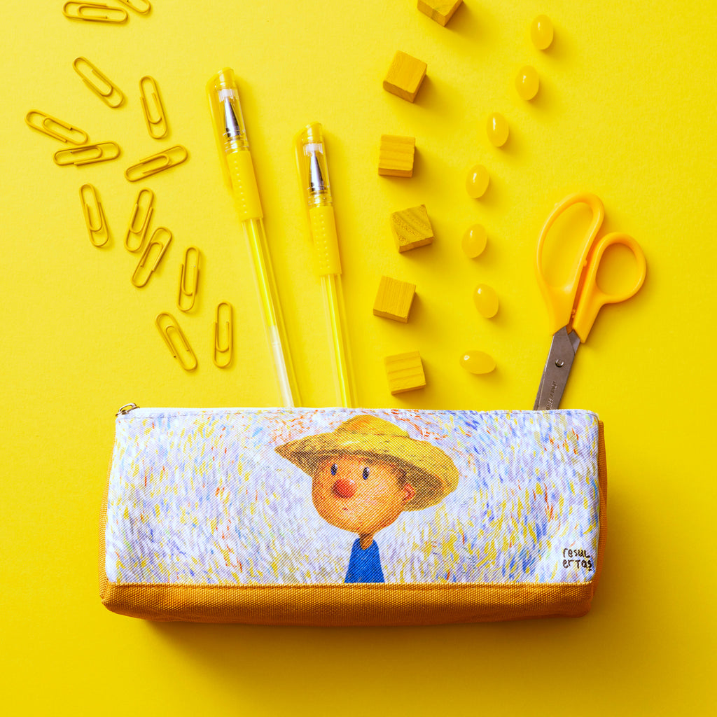 Vincent van Gogh Museum Kidz Pencil Case Today is Art Day