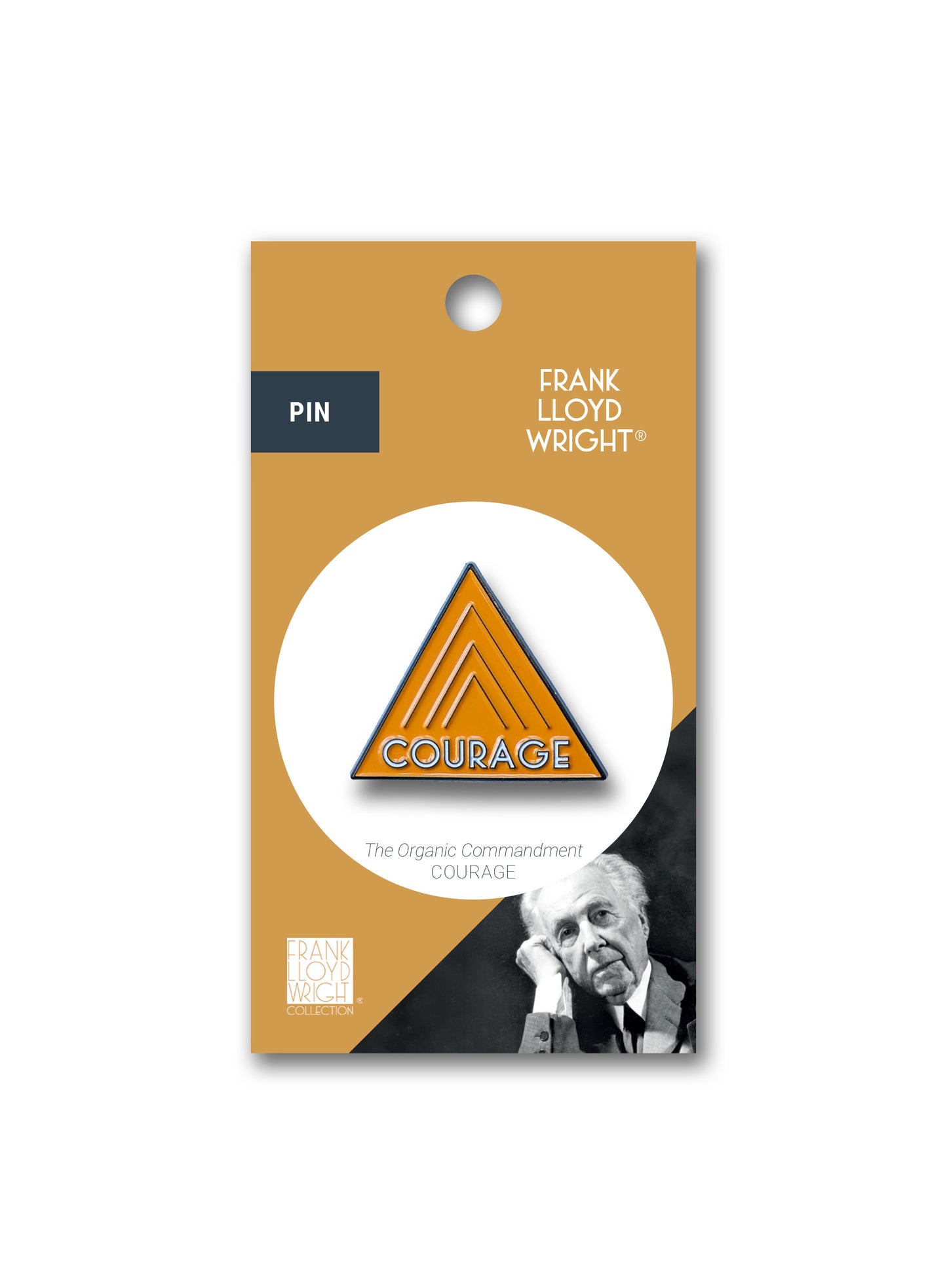 Courage (Organic Commandment) - Pin