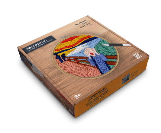 The Scream - Punch needle kit