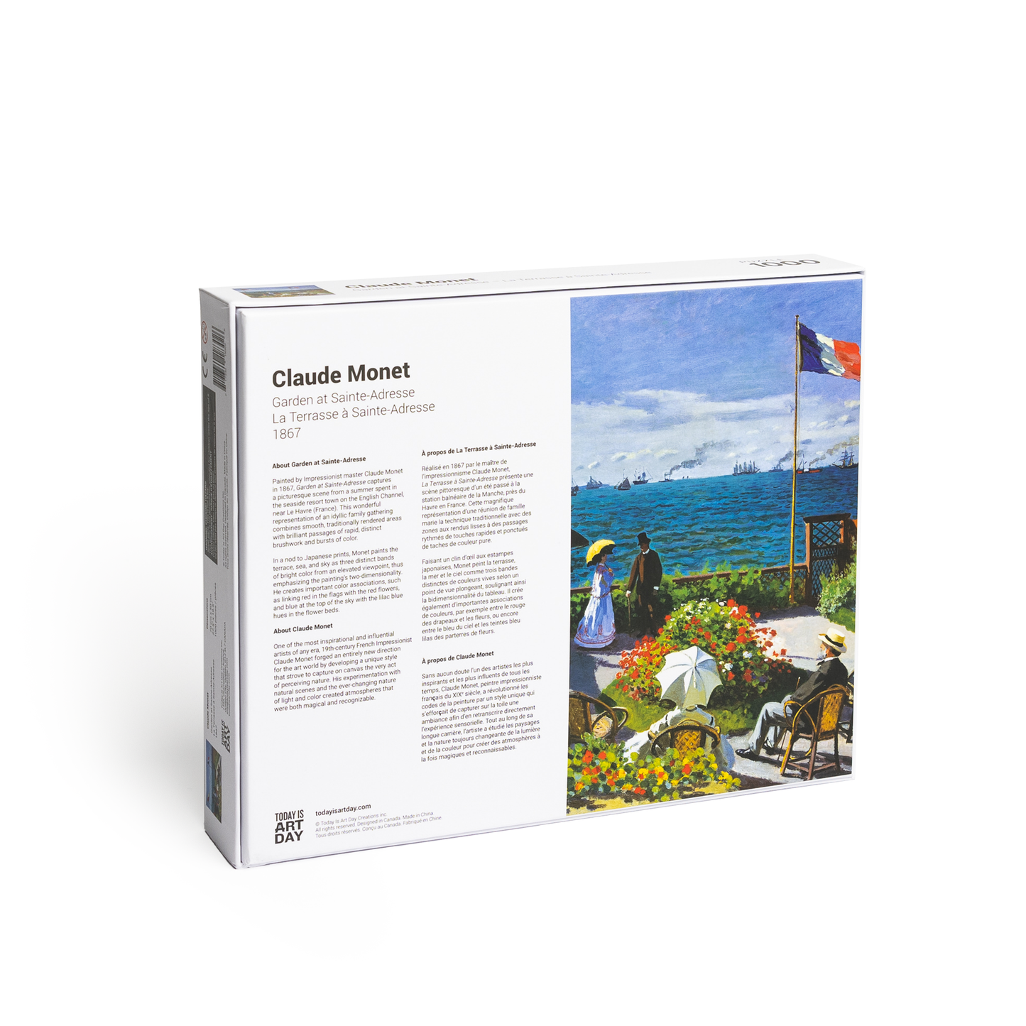 Garden at Sainte-Adresse - Monet - Puzzle