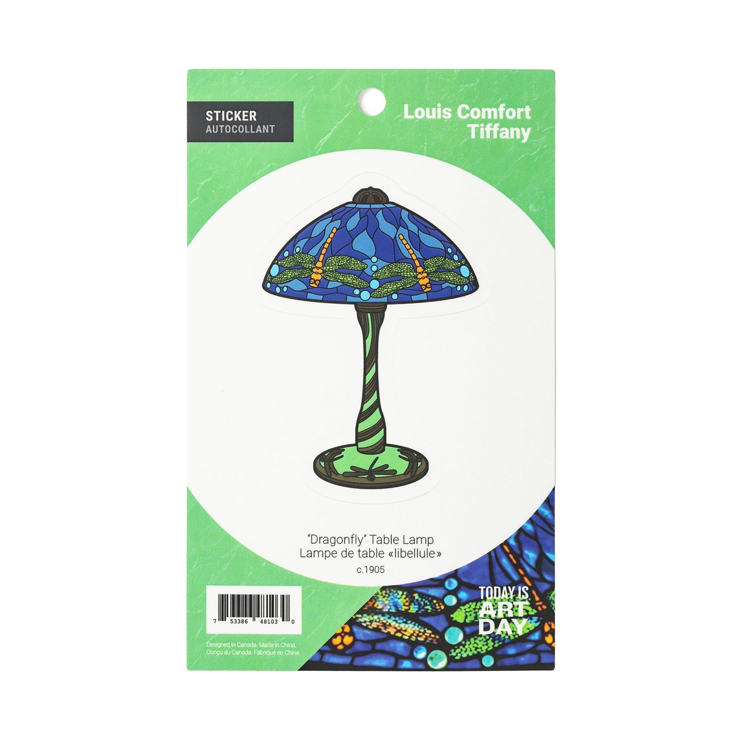 Dragonfly Table Lamp - Sticker