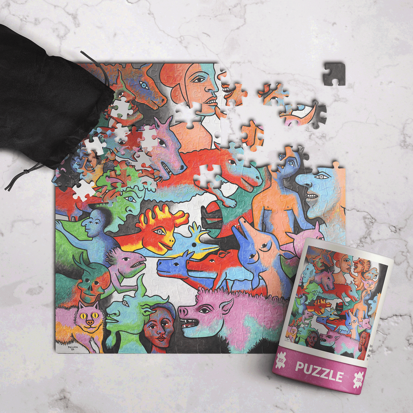 Bestiary 26th - Alfred Pellan - 200-piece Puzzle