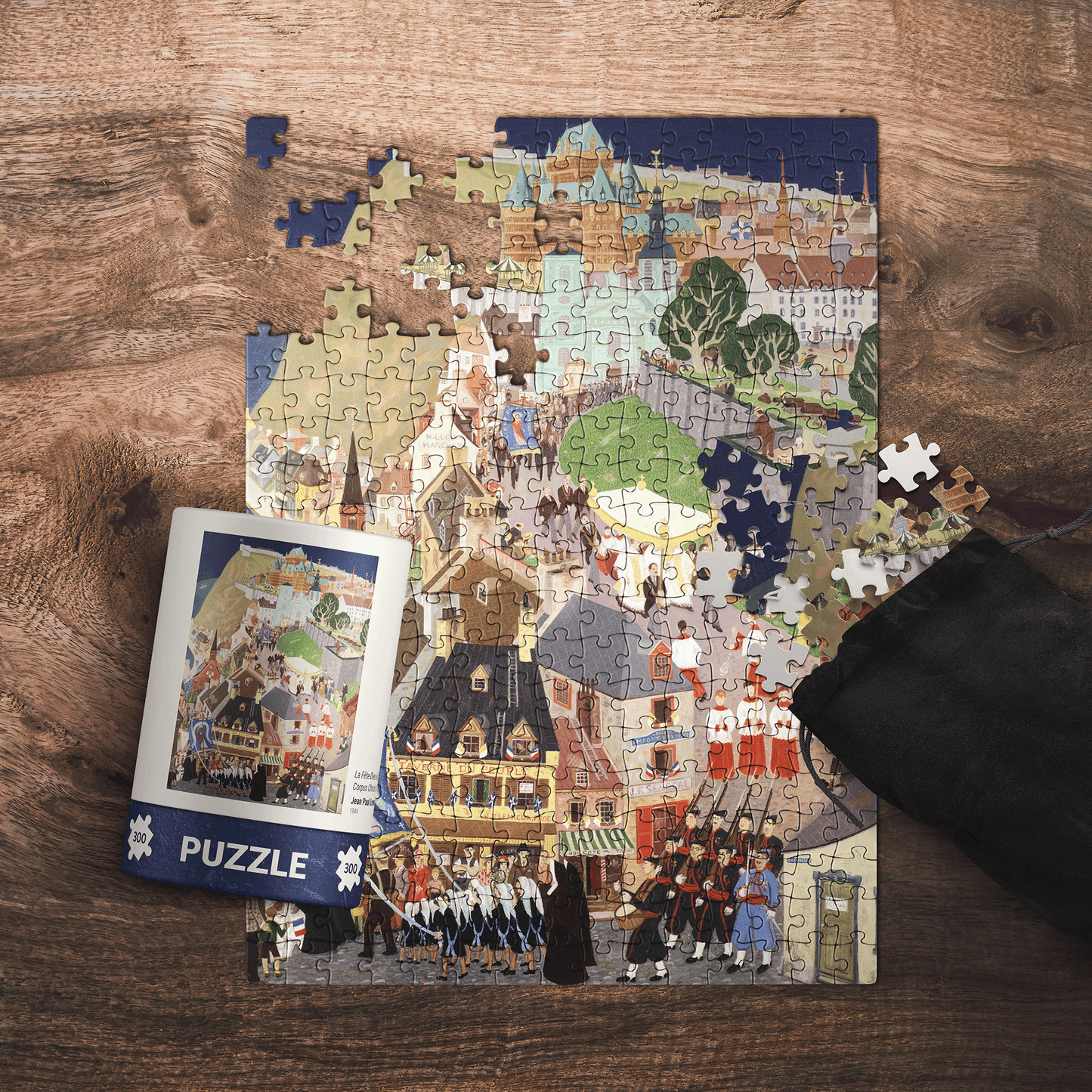Corpus Christi, Quebec City - Jean Paul Lemieux - 300-piece Puzzle