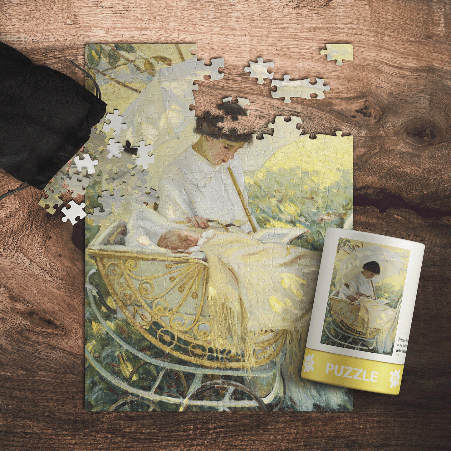 À l'ombre de l'arbre - Helen McNicoll - 200-pièces