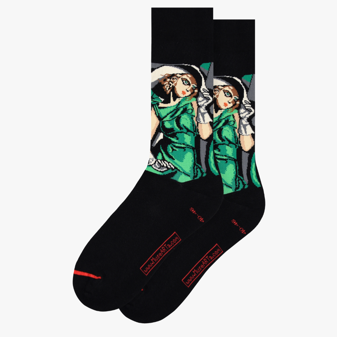 Jeune femme aux gants – Tamara de Lempicka – Chaussettes