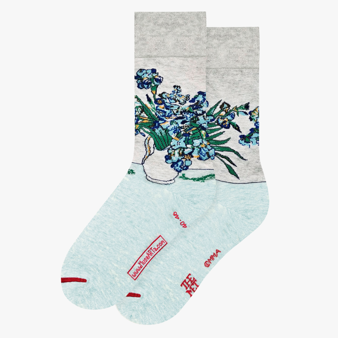 Irises - Vincent van Gogh - Socks