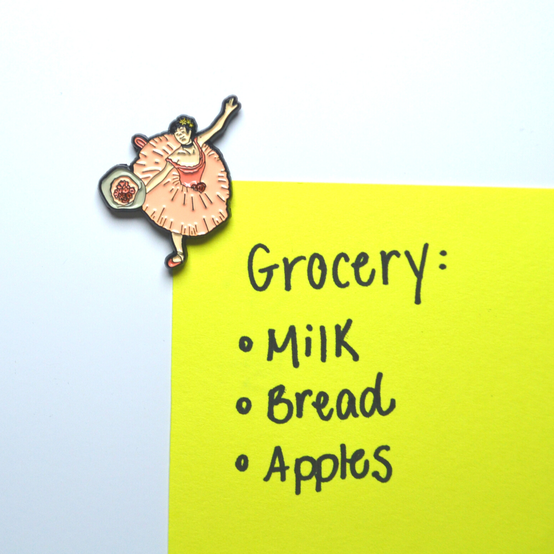 Dancer with a Bouquet - Magnet