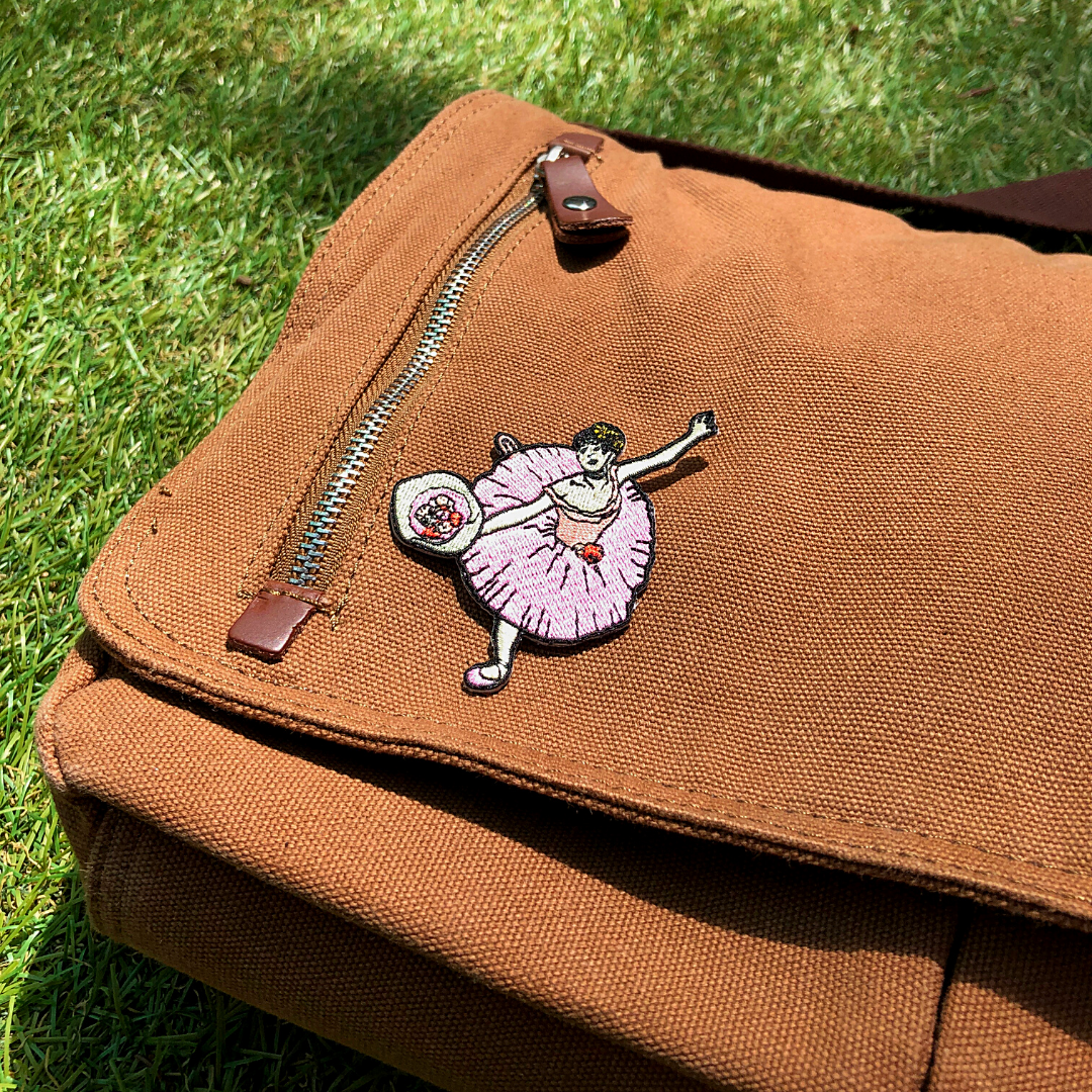 Danseuse avec un bouquet - Patch