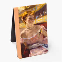 Woman with a Pearl Necklace in a Loge - Magnetic Bookmark