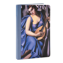 Femme Bleue a la Guitare - Carnet