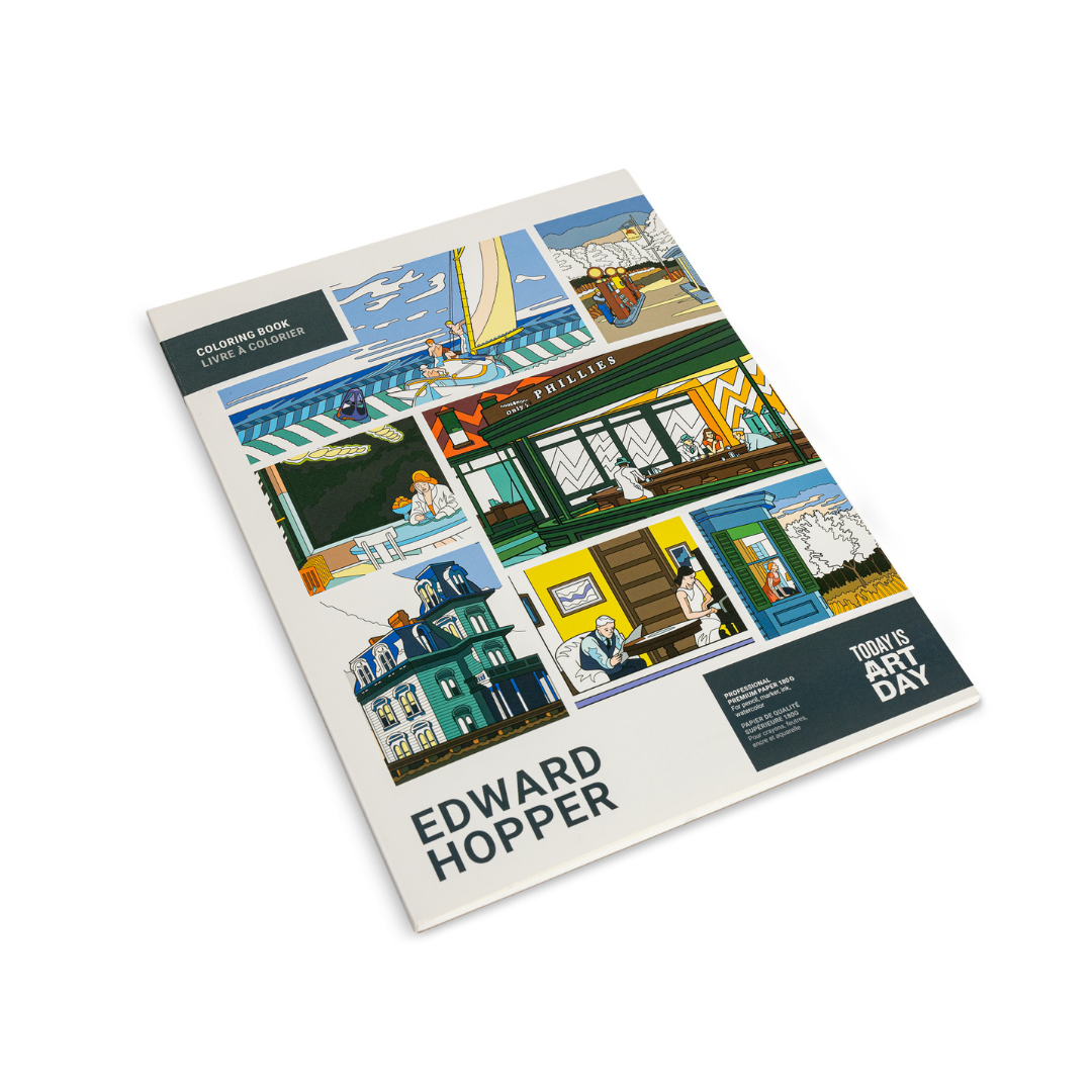 Edward Hopper - Livre à colorier