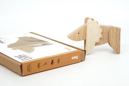 Lion - Wooden Magnetic Toy