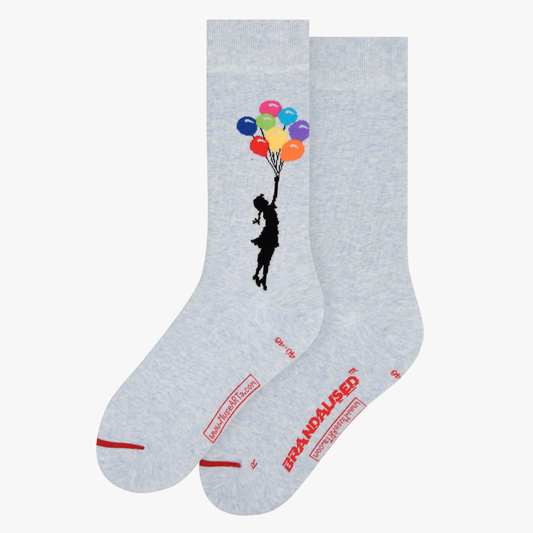 Fille qui s’envole – Banksy – Chaussettes