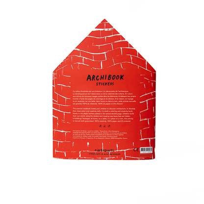 Archisticker - Coloring & Sticker Book