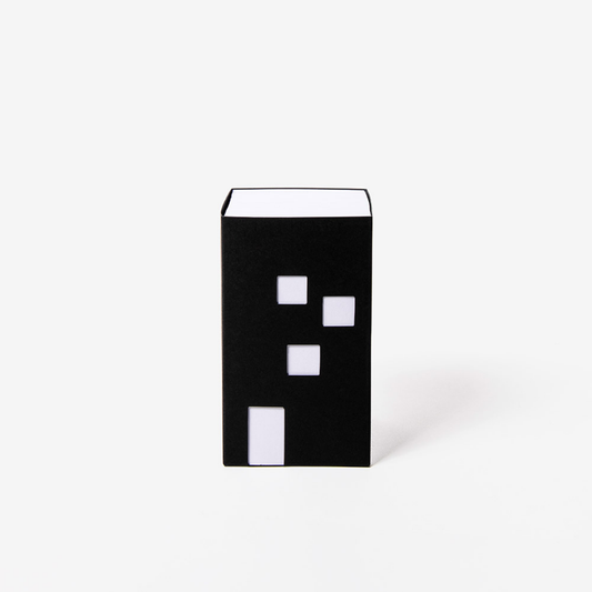 BUILDING OF NOTES BLACK – carnet de notes noir (lot de 3)