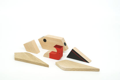 Vulture - Bird - Wooden Magnetic Toy