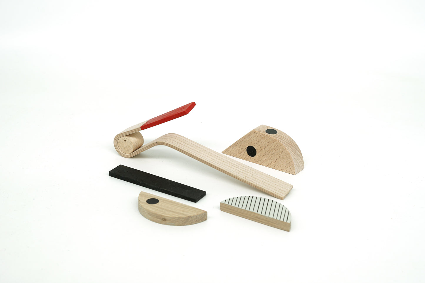Stork - Bird - Wooden Magnetic Toy