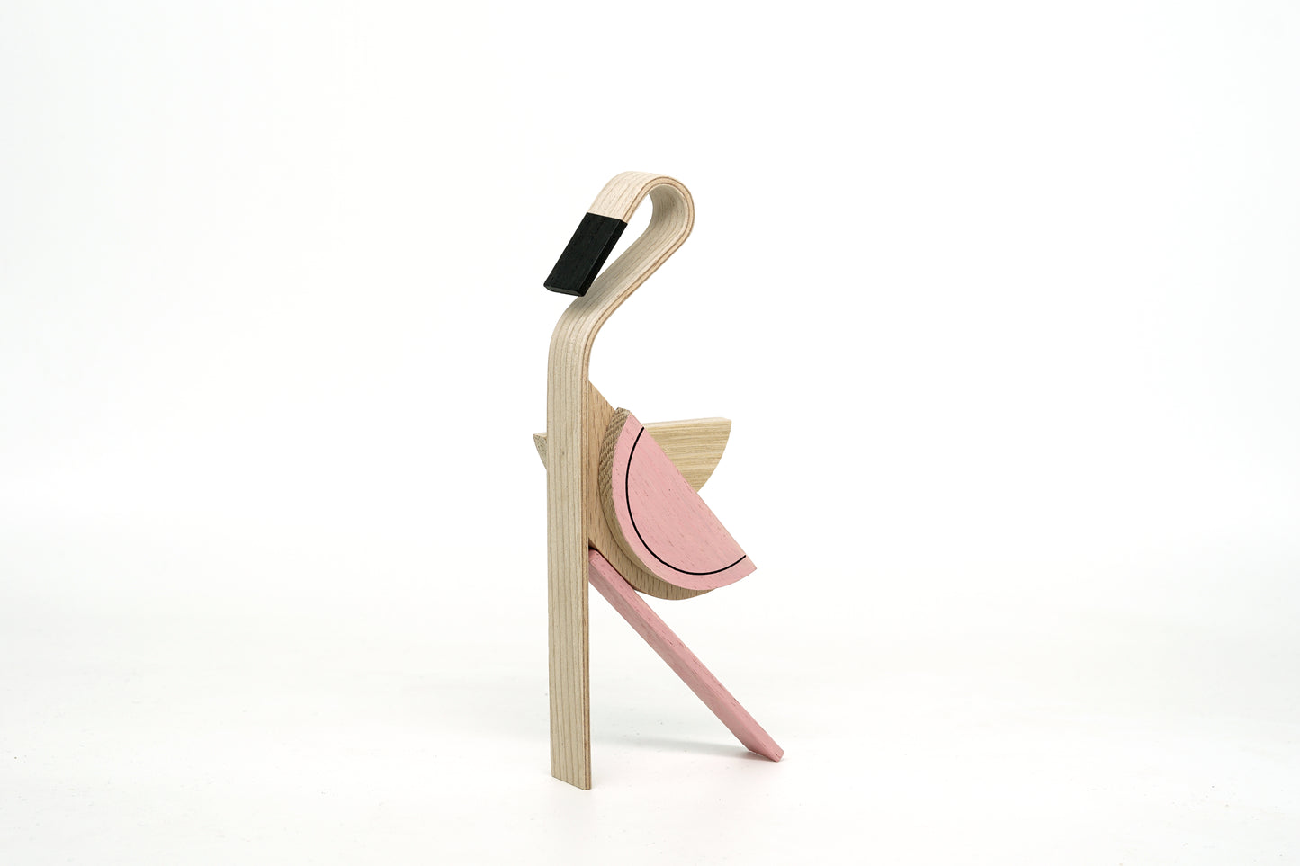 Flamingo - Bird - Wooden Magnetic Toy
