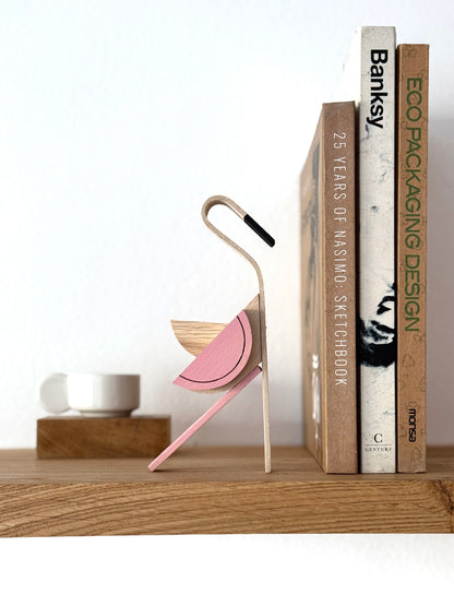 Flamingo - Bird - Wooden Magnetic Toy