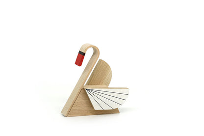 Swan - Bird - Wooden Magnetic Toy
