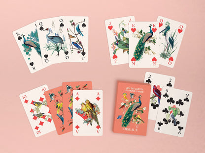 Mini Playing Cards - Birds