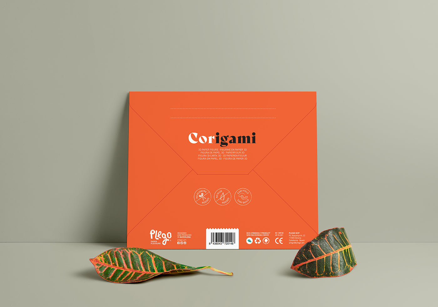 Red Heart - Corigami - Paper Figure 3D