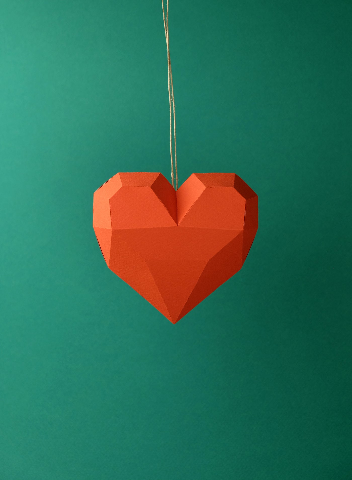 Red Heart - Corigami - Paper Figure 3D