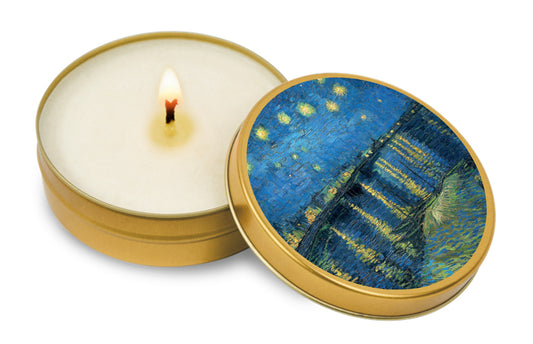Vincent van Gogh - Starry Night over the Rhone - Candle